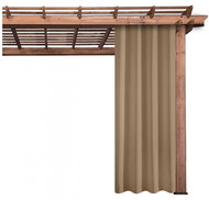 MyBestHome Jamaica beige 155 x 200 cm 1 piece - Drape