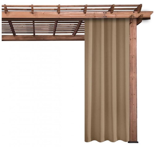 MyBestHome Jamaica beige 155 x 200 cm 1 piece - Drape - Main image