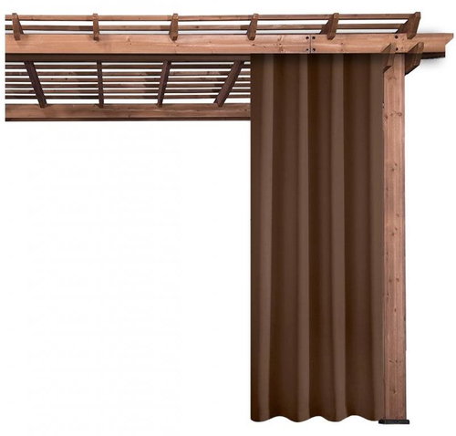 MyBestHome Jamaica brown 155 x 240 cm 1 piece - Drape - Main image