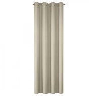 Mybesthome EASY TOP dekorační závěs s kroužky 140 × 250 cm, cappuccino, 1 ks - Drape