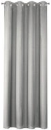 Mybesthome EASY TOP dekorační závěs s kroužky 140 × 250 cm, světle šedý, 1 ks - Drape