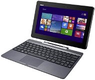 ASUS Transformer Buch T100TA 32 GB grau + Dock mit 500 GB Festplatte - Tablet-PC