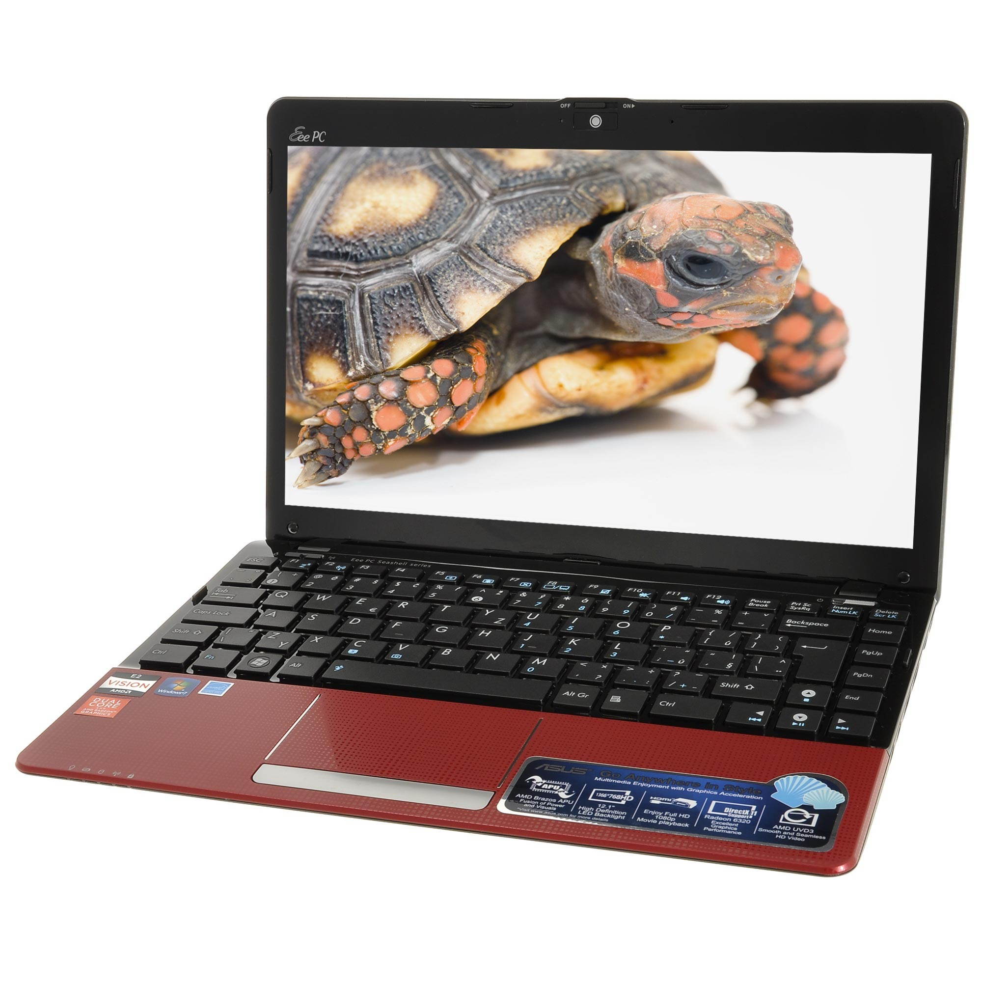 ASUS EEE PC 1215B červený Notebook