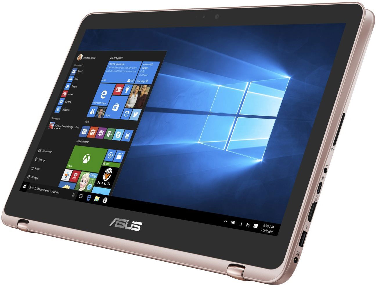 ASUS ZENBOOK Flip UX360UA-DQ019T gold metal - Tablet PC | Alza.cz