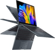 Repasované - ASUS Zenbook 14 Flip OLED UP5401EA-OLED123W Pine Grey celokovový - Tablet PC