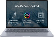 ASUS Zenbook 14 UX3480AA-OLED054W Arctic Blue celokovový (bez adaptéru) - Notebook
