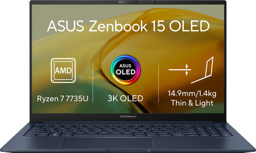 ASUS Zenbook 15 OLED UM3504DA-OLED278W Ponder Blue celokovový - Notebook - Hlavní obrázek