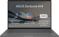 ASUS Zenbook A14 UX3407QA-OLED306W Iceland Gray celokovový - Notebook