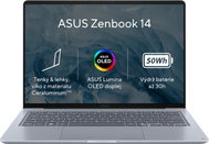 ASUS Zenbook 14 UX3480QA-OLED089W Arctic Blue celokovový (bez adaptéru) - Laptop