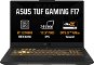 ASUS TUF Gaming F17 FX707ZC4-HX032 Mecha Gray Metallic - Gaming Laptop
