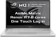 Asus ROG Zephyrus G14 Moonlight White AniMe Matrix version kovový - Herný notebook