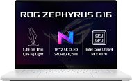 Herní notebook ASUS ROG Zephyrus G16 GU605MI-NEBULA043W Platinum White kovový - Gaming Laptop