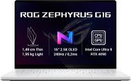 Herní notebook ASUS ROG Zephyrus G16 GU605MY-NEBULA033W Platinum White kovový - Gaming Laptop