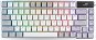 Gaming Keyboard ASUS ROG AZOTH Moonlight White (ROG NX Snow / PBT) - US - Herní klávesnice
