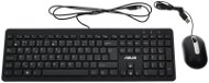 ASUS U2001 Schwarz - Tastatur/Maus-Set
