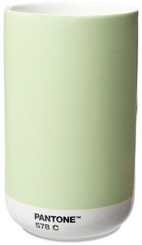Pantone Ceramic vase 0,5 l - Light Green 578c - Vase - Main image