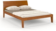 GCO Agáve 160 × 200 cm borovice masiv, ořech - Postel