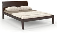 GCO Agáve 200 × 200 cm buk masiv, palisandr - Postel