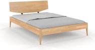 GCO Sundin 200 × 200 cm buk masiv, přírodní - Postel