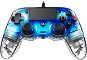 Nacon Wired Compact Controller PS4 - transparent Blau - Gamepad