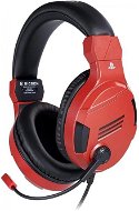 BigBen PS4 Stereo-Headset v3 – červené - Herné slúchadlá