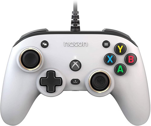 Nacon Pro Compact Controller - White - Xbox - Gamepad - Main image