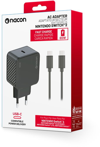 Nacon AC Adapter - Nintendo Switch 2 - Netzteil - Hauptbild