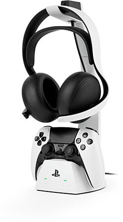 Nacon Charging Stand for PULSE Elite Headset and DualSense/DualSense Edge Controllers - Battery Charging Station - Main image