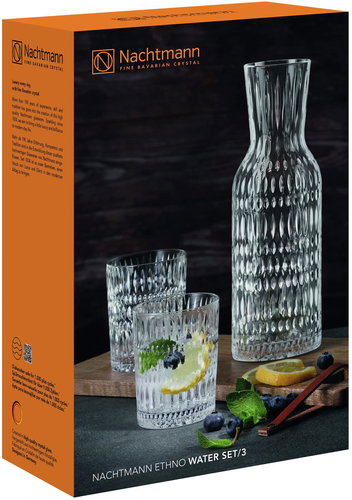Nachtmann ETHNO Wasserglas-Set 3 Stück - Glas - Hauptbild