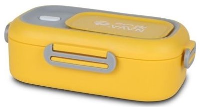 NAVA Greece Stainless steel lunch box "We Care" yellow 800 ml - Lunch Box - Main image