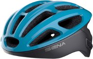 SENA cyklo prilba R1 so zabudovaným headsetom modrá - Prilba na bicykel