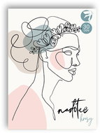 Nadotec Punčochy Krásy | 30 Den - Černá S - Stockings