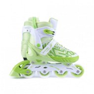 Spokey Turis bielo-zelené - Kolieskové korčule