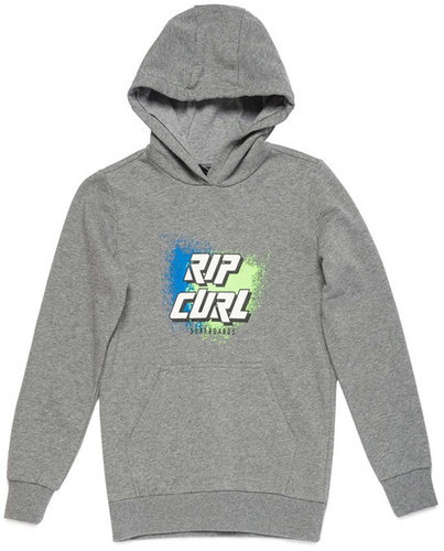 Rip Curl SLANT LOGO HOODED FLEECE Concrete - Sweatshirt - Main image