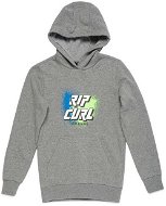 Rip Curl SLANT LOGO HOODED FLEECE Concrete - Sweatshirt