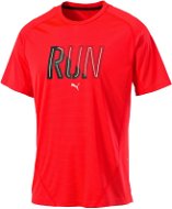 Puma Run SS Tee Red Blast - T-Shirt