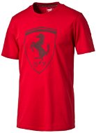 Puma Ferrari Big Shield Tee Rosso C - T-Shirt