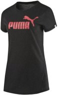 Puma ESS No.1 T Heather W Dunkelgrau - T-Shirt