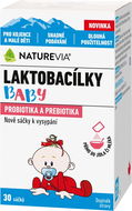 NatureVia Laktobacílky baby 30 sáčků - Probiotika