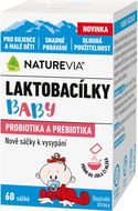NatureVia Laktobacílky baby 60 sáčků - Probiotika