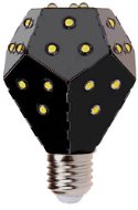 Nanoleaf Bloom E27 3000K 1200lm Black dimmable - LED Bulb