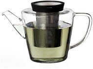 VIVA SCANDINAVIA Teapot with Infusion Strainer, 1L, Clear/Black - Teapot