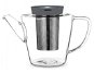 VIVA SCANDINAVIA Infusion Teapot with Strainer, 1L, Clear/Grey - Teapot