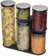 JOSEPH JOSEPH Jars with Stand Podium 100 Collection 95035 - Food Container Set