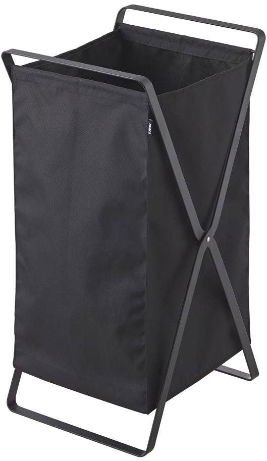 YAMAZAKI Folding Laundry Basket Tower 2485 Black Laundry Basket