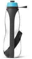 BLACK+BLUM Sportovní láhev na vodu s binchotanem Eau Good Duo, 700ml, šedá/modrá - Láhev na pití