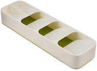 JOSEPH JOSEPH DrawerStore cutlery organiser 85141, white/green - Cutlery Tray