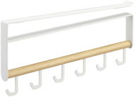 YAMAZAKI Hooks under the Shelf Tosca 3156, White - Organiser