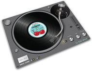 JOSEPH JOSEPH Glass Pot Pad, Record player 90040 - Pot Holder
