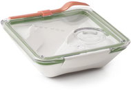 BLACK+BLUM Snack box LunchBox Appetit 880ml, white/olive - Lunch Box